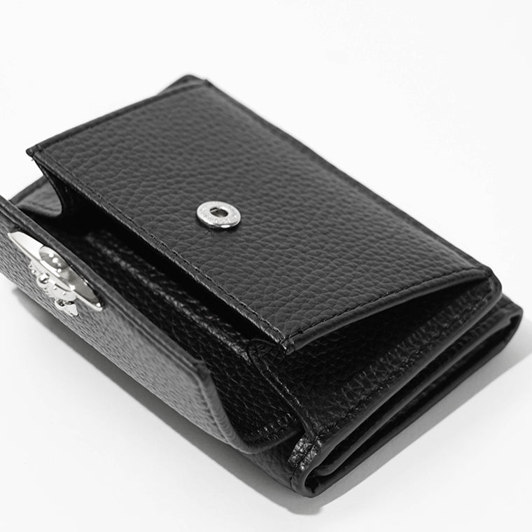 Vivienne Westwood レディース 3つ折り財布 SMALL FLAP PURSE 5115002TW S000D BLACK ブラック N403