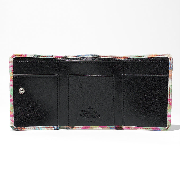 Vivienne Westwood レディース 3つ折り財布 SMALL FLAP PURSE 5115002TW S001S HEATHER PLAID マルチ O315