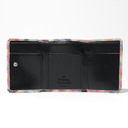 Vivienne Westwood レディース 3つ折り財布 SMALL FLAP PURSE 5115002TW S001S HEATHER PLAID マルチ O315