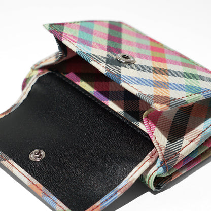Vivienne Westwood レディース 3つ折り財布 SMALL FLAP PURSE 5115002TW S001S HEATHER PLAID マルチ O315