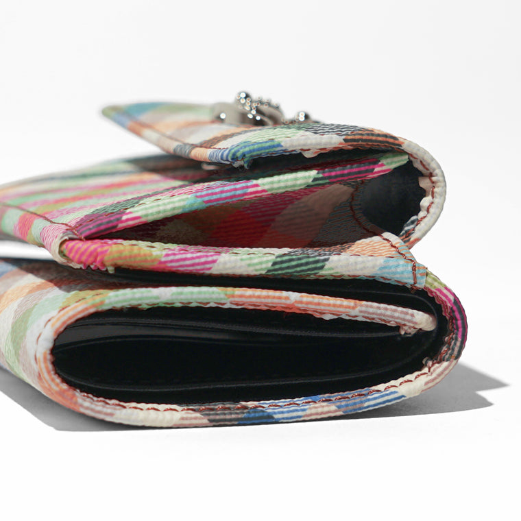 Vivienne Westwood レディース 3つ折り財布 SMALL FLAP PURSE 5115002TW S001S HEATHER PLAID マルチ O315