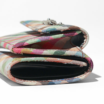 Vivienne Westwood レディース 3つ折り財布 SMALL FLAP PURSE 5115002TW S001S HEATHER PLAID マルチ O315