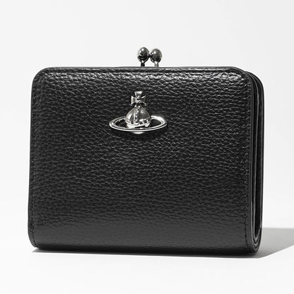 Vivienne Westwood レディース メンズ 2つ折り財布 WALLET FR POCKET 5115002XW S000D BLACK ブラック N403