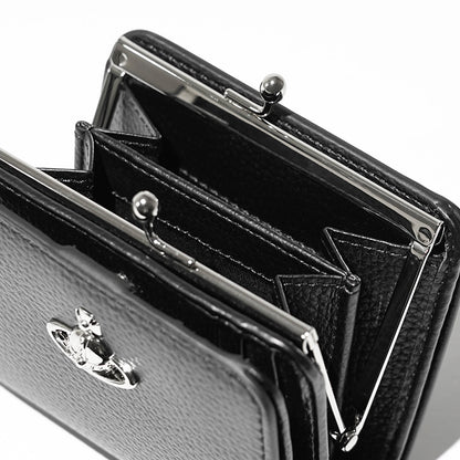 Vivienne Westwood レディース メンズ 2つ折り財布 WALLET FR POCKET 5115002XW S000D BLACK ブラック N403