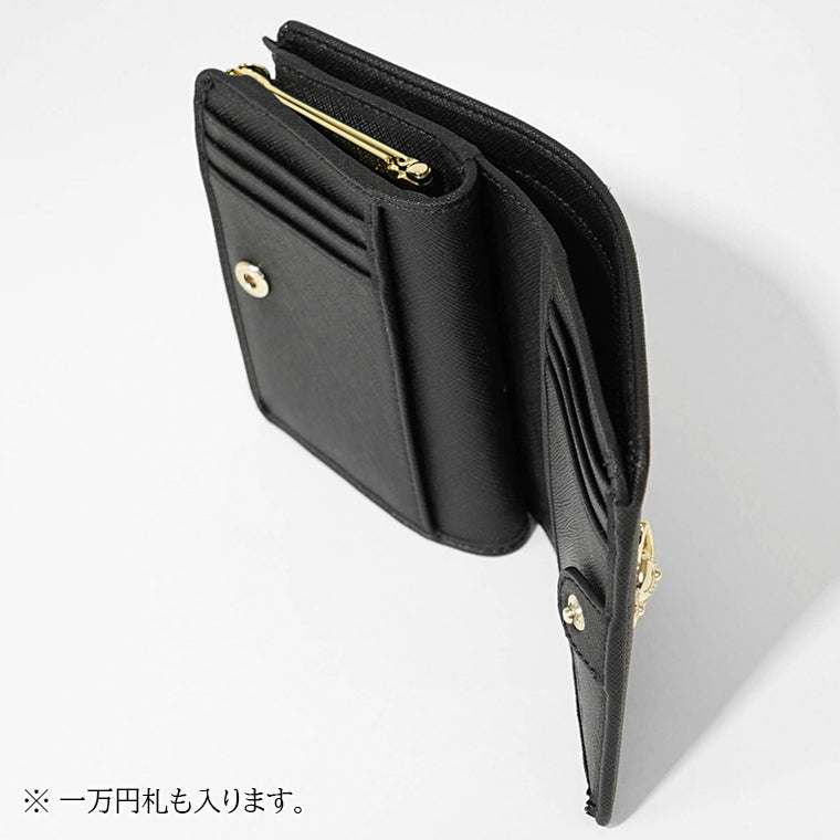 Vivienne Westwood レディース メンズ 2つ折り財布 5115002XW S0021 BLACK ブラック N402