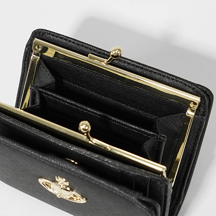 Vivienne Westwood レディース メンズ 2つ折り財布 5115002XW S0021 BLACK ブラック N402