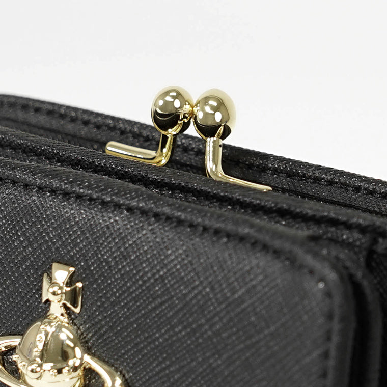 Vivienne Westwood レディース メンズ 2つ折り財布 5115002XW S0021 BLACK ブラック N402