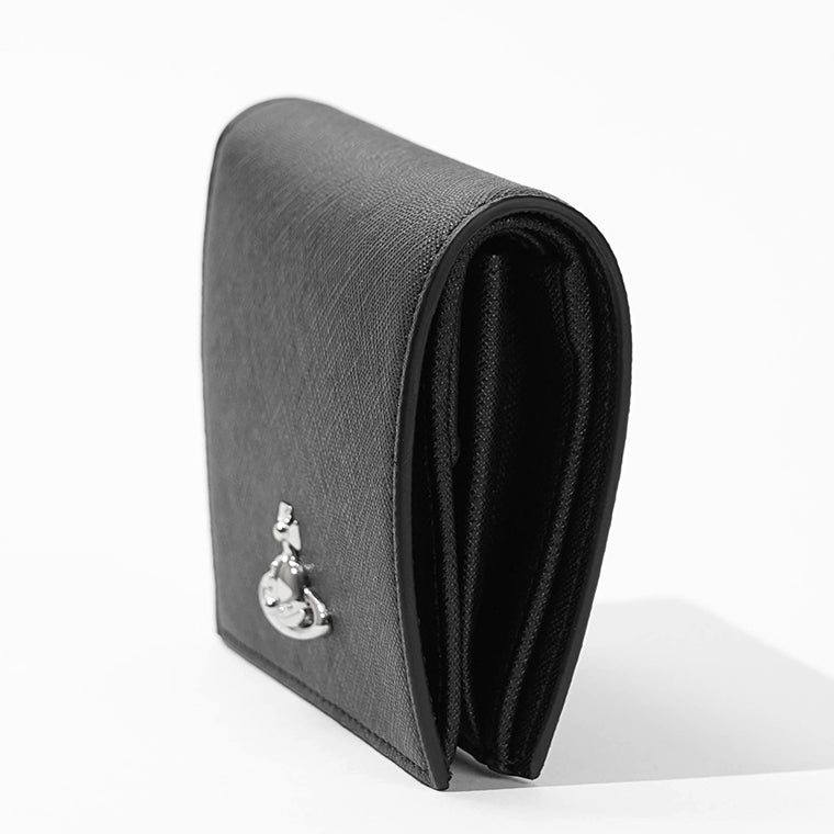Vivienne Westwood レディース 2つ折り財布 WOMAN BILLFOLD 51150030W S0021 BLACK ブラック N401
