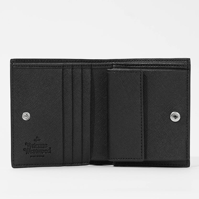 Vivienne Westwood レディース 2つ折り財布 WOMAN BILLFOLD 51150030W S0021 BLACK ブラック N401