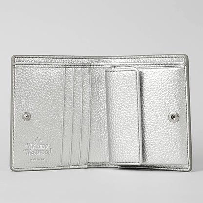 Vivienne Westwood レディース メンズ 2つ折り財布 51150031W S000D SILVER シルバー Q401