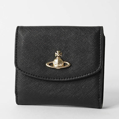 Vivienne Westwood レディース メンズ 2つ折り財布 SMALL WALLET 51150032W L001N BLACK ブラック N402