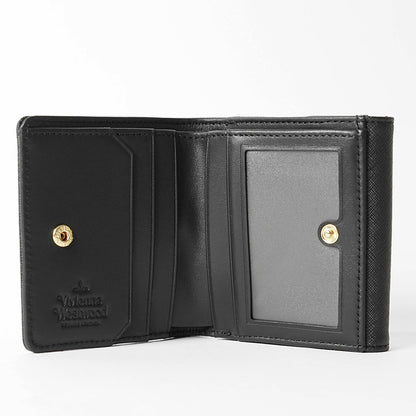Vivienne Westwood レディース メンズ 2つ折り財布 SMALL WALLET 51150032W L001N BLACK ブラック N402