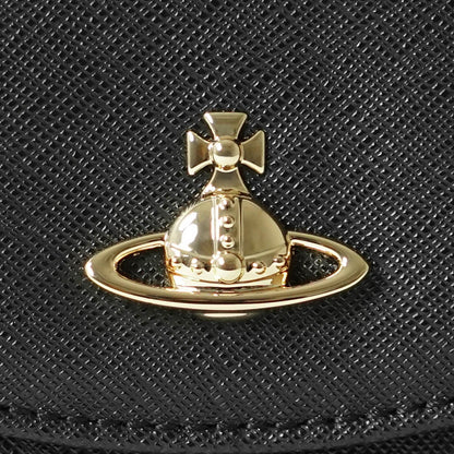 Vivienne Westwood レディース メンズ 2つ折り財布 SMALL WALLET 51150032W L001N BLACK ブラック N402