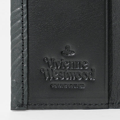Vivienne Westwood メンズ キーケース TANGLED ORB LEATHER 5115003AM L00AP BLACK ブラック N401