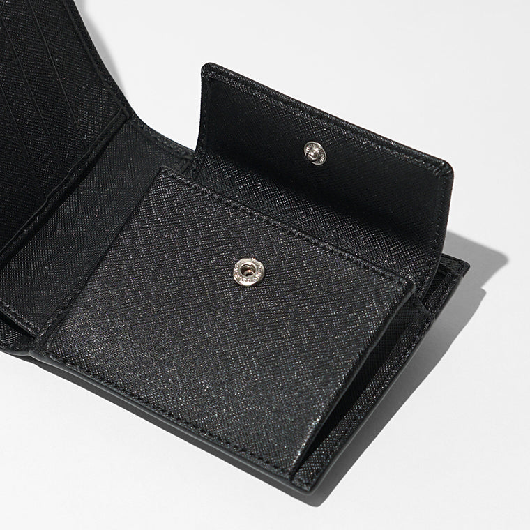 Vivienne Westwood メンズ 2つ折り財布 WALLET WITH COIN POCKET 5115003NM S0021 BLACK ブラック N401