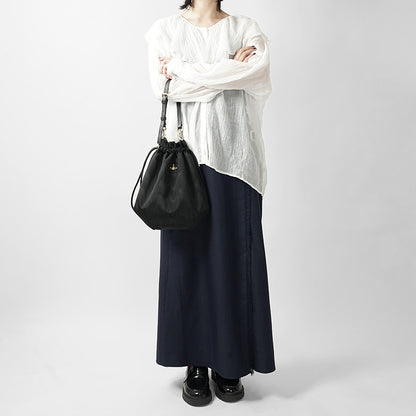 Vivienne Westwood レディース バッグ DRAWSTRING POUCH SET 57010007U W01F4 BLACK ブラック N401