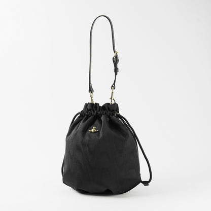 Vivienne Westwood レディース バッグ DRAWSTRING POUCH SET 57010007U W01F4 BLACK ブラック N401
