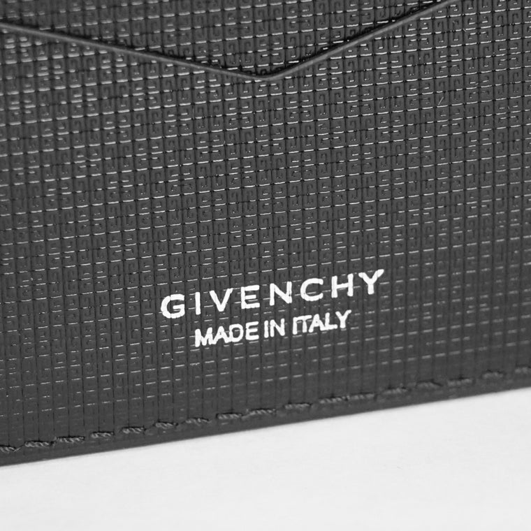 GIVENCHY メンズ 2つ折り財布 クラシック4G BK6090K1T4 BLACK ブラック 001