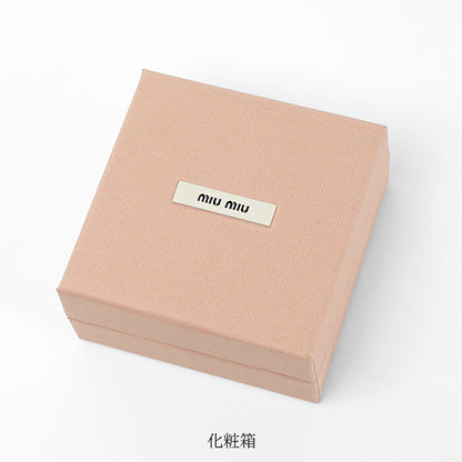 MIU MIU レディース ヘアクリップ VERNICE 5IF092 069 3カラー