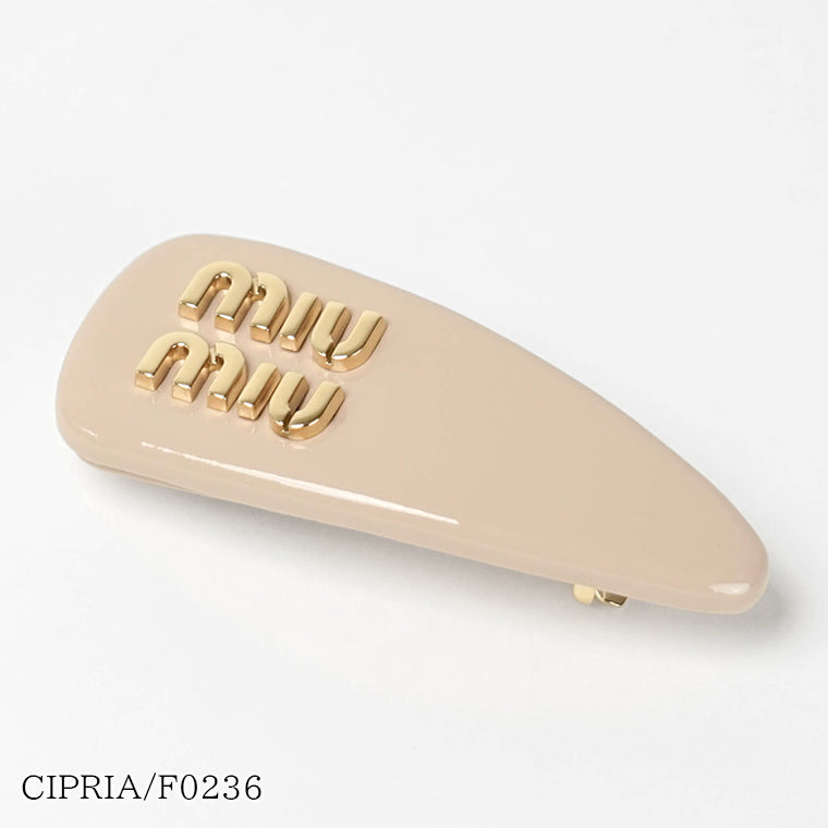 MIU MIU レディース ヘアクリップ VERNICE 5IF092 069 5カラー