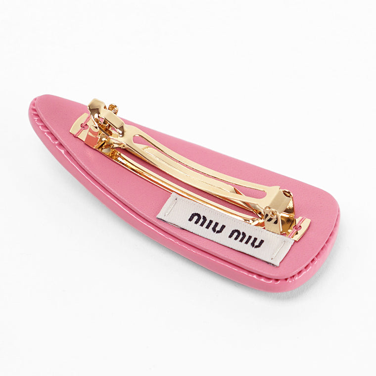 MIU MIU レディース ヘアクリップ VERNICE 5IF092 069 3カラー