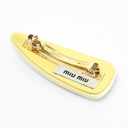 MIU MIU レディース ヘアクリップ VERNICE 5IF092 069 3カラー