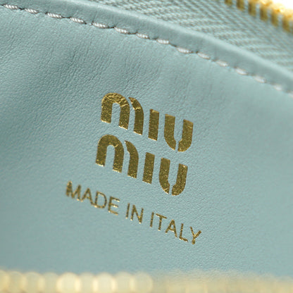 MIU MIU レディース フラグメントケース NAPPA AVIATOR 5MB066 AEFX LINFA パウダーブルー F0035