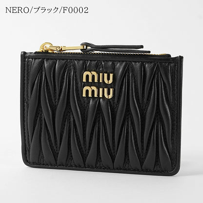 MIU MIU レディース コイン＆カードケース MATELASSE' MIU 5MC093 AFPP 2カラー
