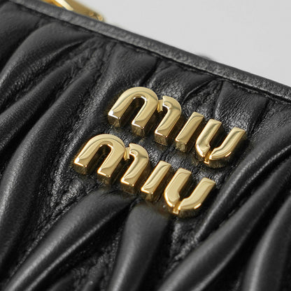 MIU MIU レディース コイン＆カードケース MATELASSE' MIU 5MC093 AFPP 2カラー