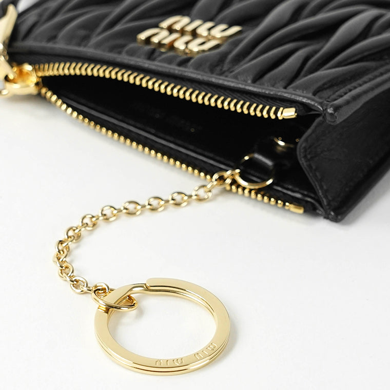 MIU MIU レディース コイン＆カードケース MATELASSE' MIU 5MC093 AFPP 2カラー