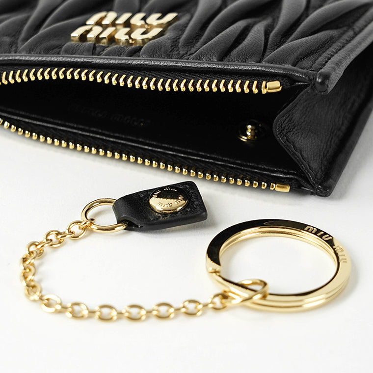 MIU MIU レディース コイン＆カードケース MATELASSE' MIU 5MC093 AFPP 2カラー