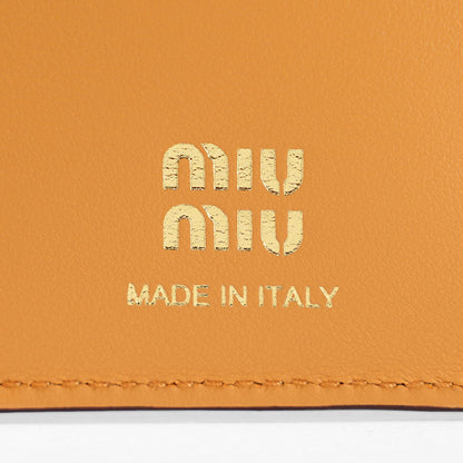 MIU MIU レディース 3つ折り財布 VIT.PHENIX+SOFT 5MH021 2IIB 2カラー