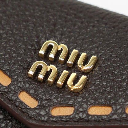 MIU MIU レディース 3つ折り財布 VIT.PHENIX+SOFT 5MH021 2IIB 2カラー