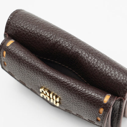 MIU MIU レディース 3つ折り財布 VIT.PHENIX+SOFT 5MH021 2IIB 2カラー