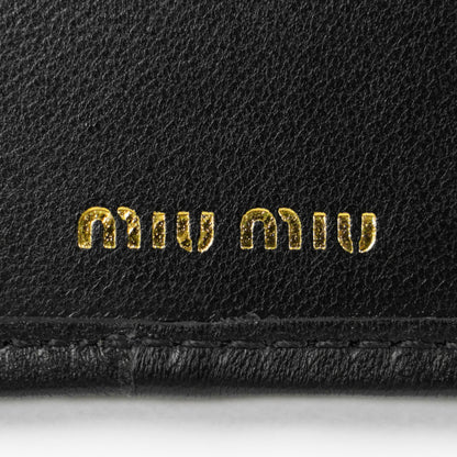 MIU MIU レディース 3つ折り財布 MATELASSE' MIU 5MH033 AFPP 2カラー