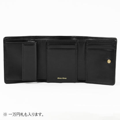 MIU MIU レディース 3つ折り財布 MATELASSE' MIU 5MH033 AFPP 2カラー