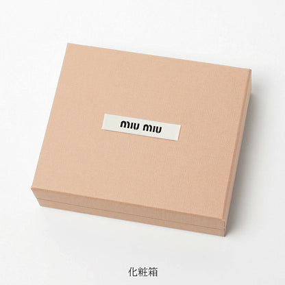 MIU MIU レディース 2つ折り財布 5ML047 ADT7 2カラー