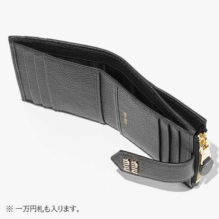 MIU MIU レディース 2つ折り財布 5ML047 ADT7 2カラー
