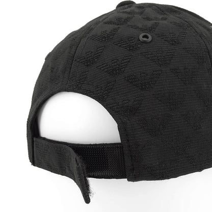 EMPORIO ARMANI メンズ レディース キャップ 627924 CC985 BLACK ブラック 00020