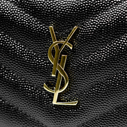 SAINT LAURENT レディース 2つ折り財布 MONOGRAMME WALLET 668290 BOWA1 NERO ブラック 1000