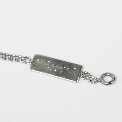 SAINT LAURENT メンズ レディース ブレスレット CASSANDRE CHARM BRACELET 692489 Y1526 OXIDIZED SILVER シルバー 8368