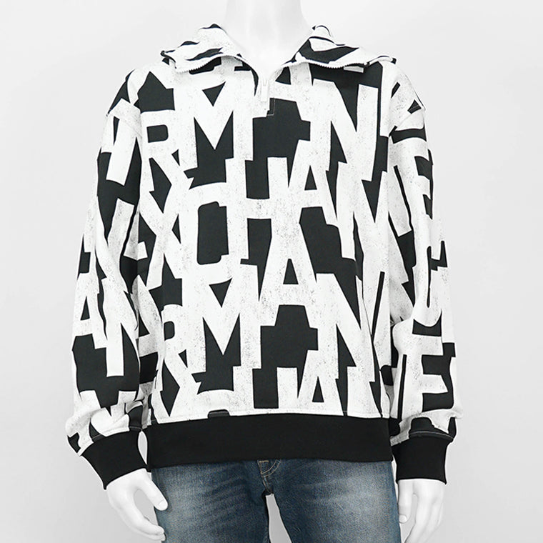 アルマーニ エクスチェンジ ARMANI EXCHANGE メンズ パーカー ブラック