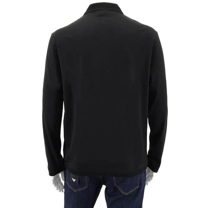 EMPORIO ARMANI メンズ ポロシャツ 6R1F85 1JUVZ NERO ブラック 0999