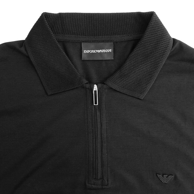 エンポリオアルマーニ EMPORIO ARMANI メンズ ポロシャツ ブラック