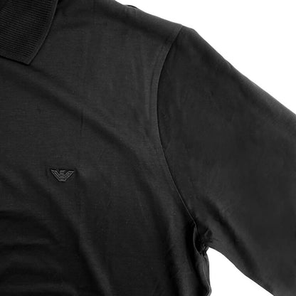 EMPORIO ARMANI メンズ ポロシャツ 6R1F85 1JUVZ NERO ブラック 0999