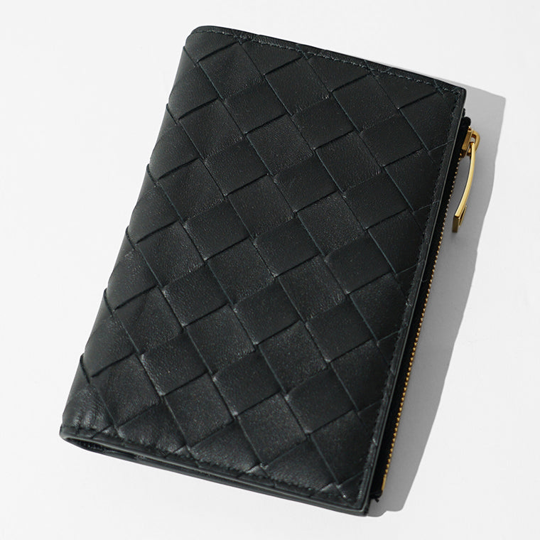 BOTTEGA VENETA レディース 2つ折り財布 749940 VCPP2 BLACK ブラック 8425