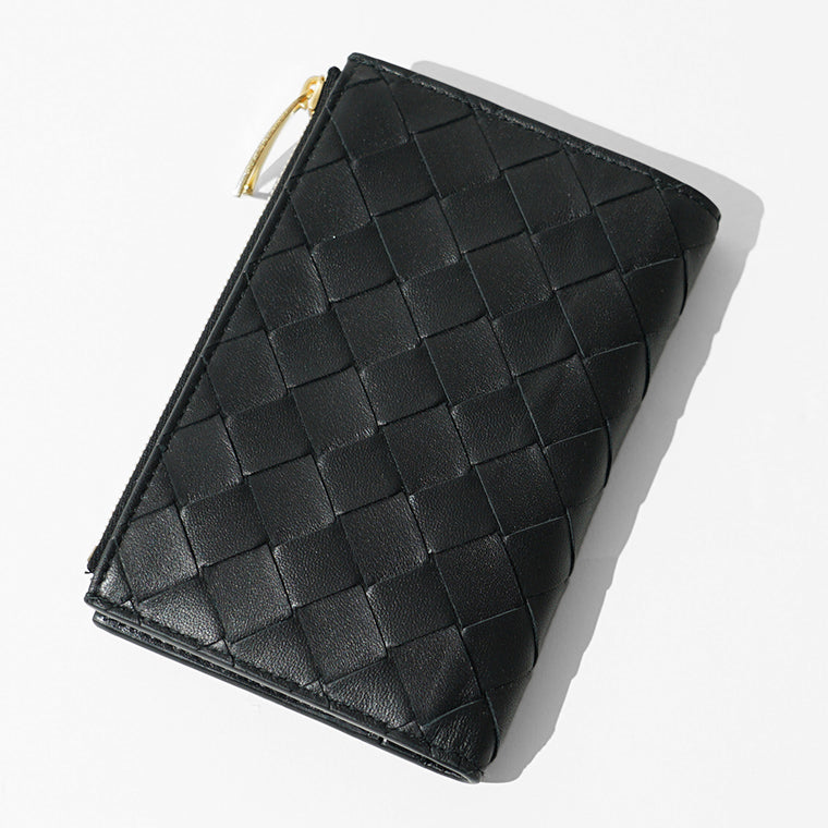 BOTTEGA VENETA レディース 2つ折り財布 749940 VCPP2 BLACK ブラック 8425