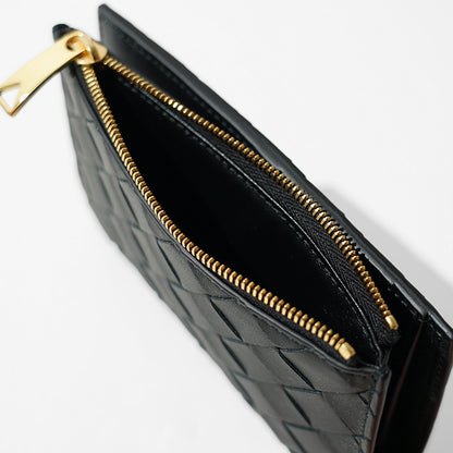BOTTEGA VENETA レディース 2つ折り財布 749940 VCPP2 BLACK ブラック 8425