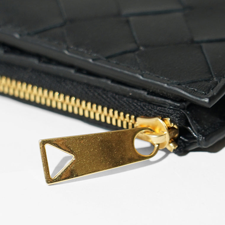 BOTTEGA VENETA レディース 2つ折り財布 749940 VCPP2 BLACK ブラック 8425