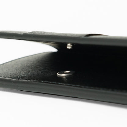 BOTTEGA VENETA メンズ カードケース CASSETE 755370 VBWD3 BLACK SILVER ブラック シルバー 8803